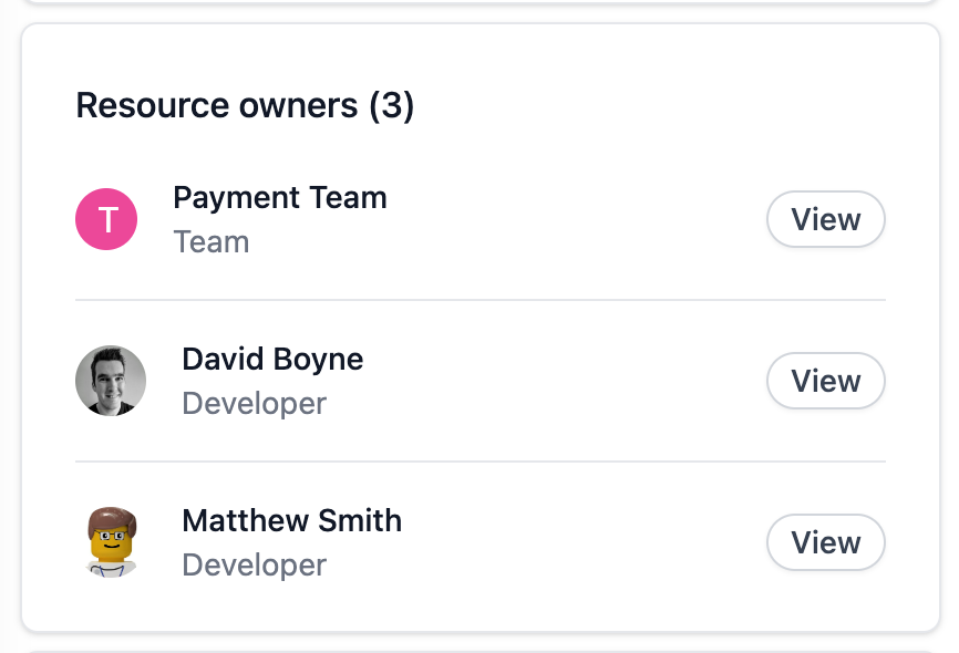 Owners Example